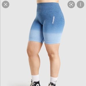 Gymshark adapt ombré blue short